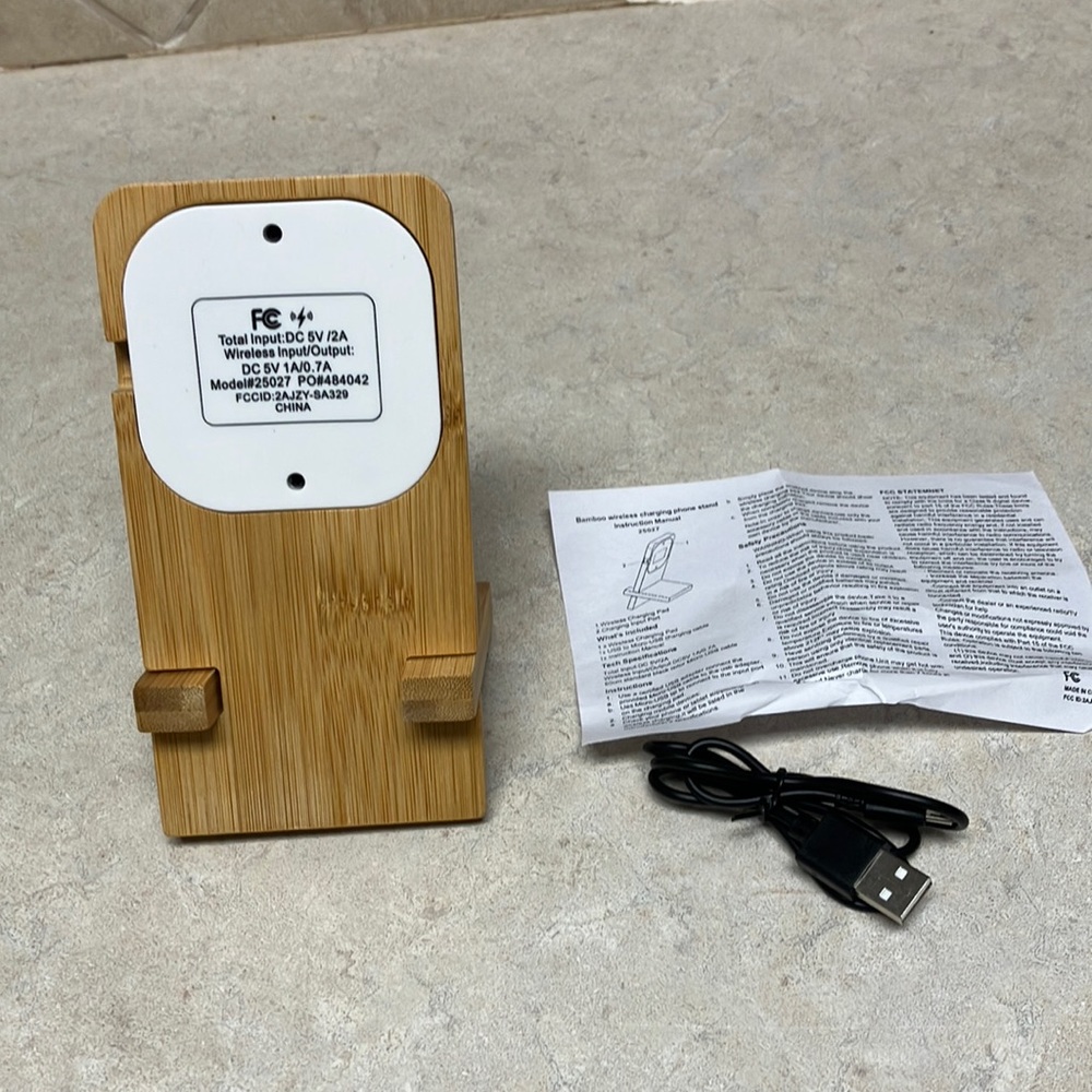 New wireless phone charger
